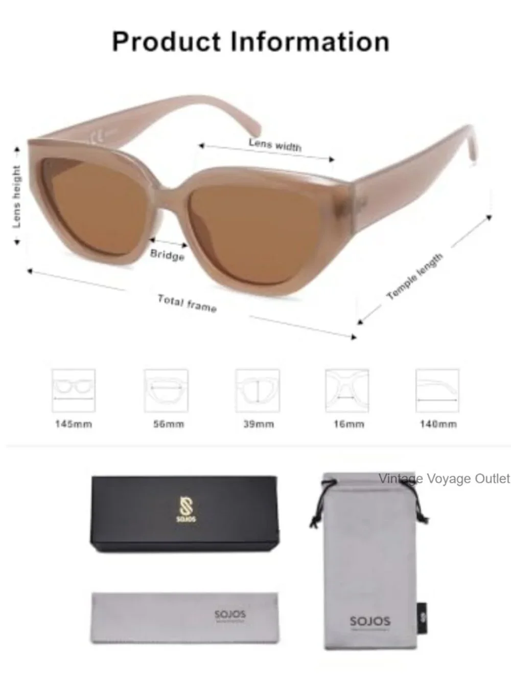 Cat Eye Polarized Sunglasses for Women UV400 Protection Lightweight Plastic